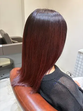 ミディアム 手嶌 彩乃のヘアスタイル