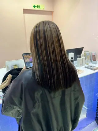 カラー 透明感艶カラー 💛MAHO💛のヘアスタイル