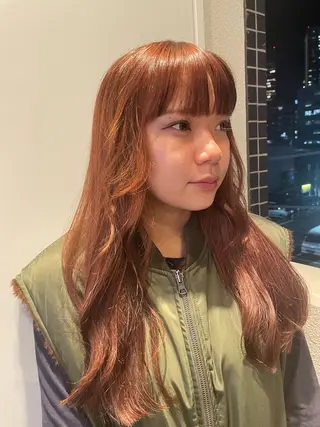 ロング カラー 🎀レイヤー/パーマ カラー/ai🎀のヘアスタイル