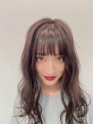 ロング カラー パーマ ヘアアレンジ メンズ キッズ ネイル マツエク・マツパ 🫧渋谷美容師 たくみ🫧のヘアスタイル
