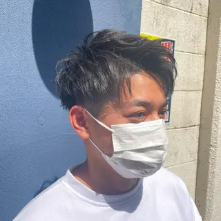 ショート メンズ すげさやか ✨メンズカットパーマのヘアスタイル