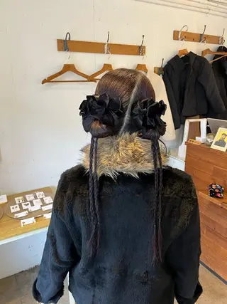 ロング 大塚 陽彩のヘアスタイル