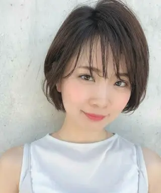 ショート カラー パーマ ヘアアレンジ ✂️✂️徳　田✂️ ✂️のヘアスタイル