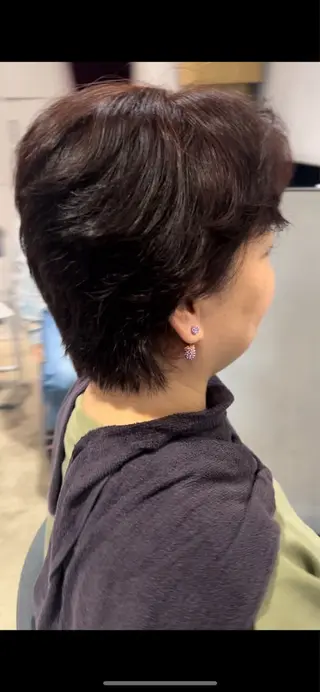 ショート カラー IT by ALBUM立川のヘアスタイル