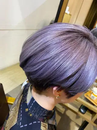 ショート カラー BRAS ナカガワのヘアスタイル
