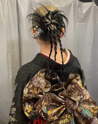 ヘアアレンジ 菊池 栄里奈のヘアスタイル