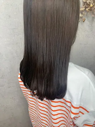 カラー 大島 千怜のヘアスタイル