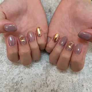 ネイル 自由が丘サロン あやめ💅のネイルデザイン