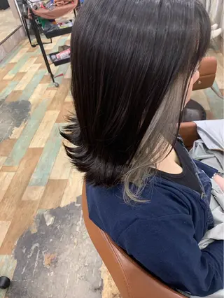 ミディアム カラー Hair's RooMのヘアスタイル