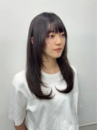 ロング 韓国ヘア🇰🇷 スズキのヘアスタイル