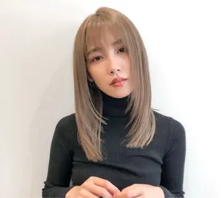ロング 石原 悠貴のヘアスタイル