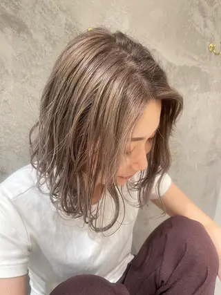 カラー UMM daichi メンズパーマのヘアスタイル