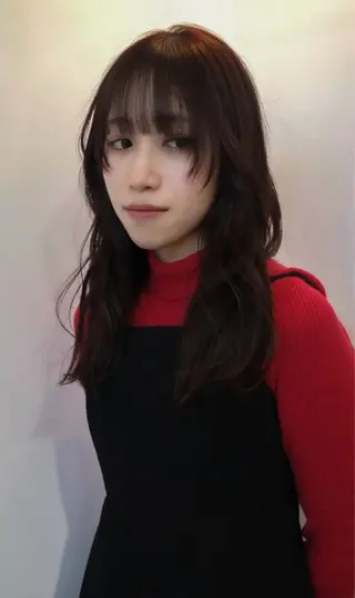 セミロング tenn所属・小長谷 夕菜のヘアスタイル