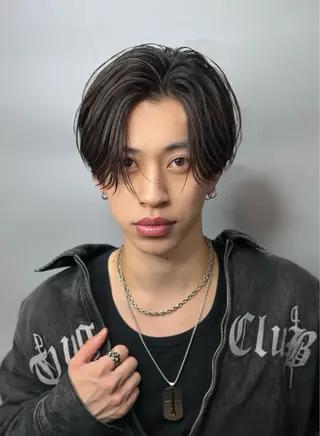 パーマ メンズ 米澤 流星のヘアスタイル