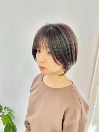 ショート 加藤 真介のヘアスタイル