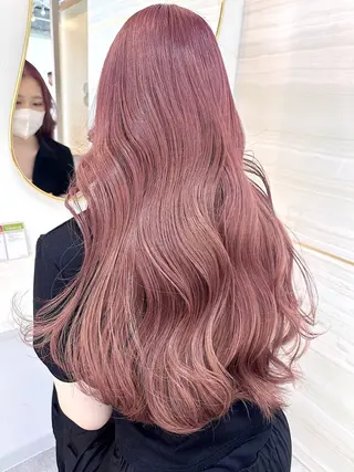 カラー elubylovis nanaseのヘアスタイル