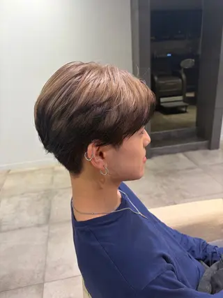 カラー メンズ 門石 一栞のヘアスタイル