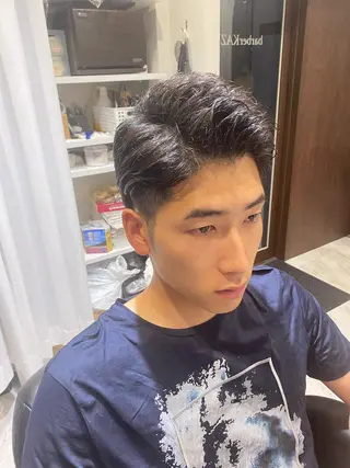 ショート 小野 大輔のヘアスタイル