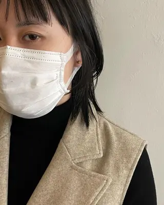 ミディアム 田口 武英のヘアスタイル