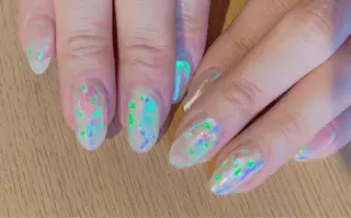 ネイル ニュアンスネイル🌈 MYU Nailsのネイルデザイン