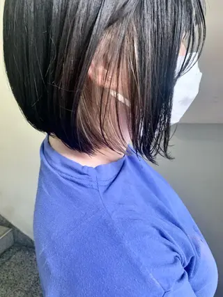 セミロング カラー パーマ ヘアアレンジ メンズ キッズ ネイル マツエク・マツパ アイブロウ 🦕ウルフカット 🦕ａｋｉｈｏのヘアスタイル