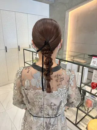 ヘアアレンジ 🎀ヘアセット透明感 /REINA🎀のヘアスタイル