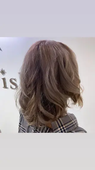 ミディアム カラー 札幌ブリーチカラー/ ダブルカラー/ドイのヘアスタイル