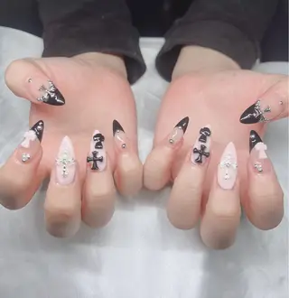 ネイル Lee Nails チップ長さだし専門店のネイルデザイン