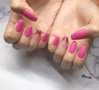 ロング カラー キッズ ネイル マツエク・マツパ 福田 加奈のネイルデザイン