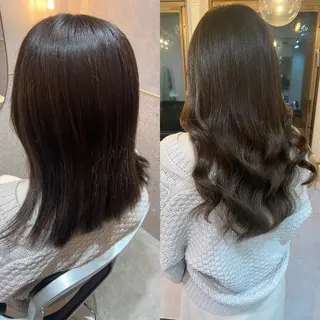 ロング 新宿/韓国ヘア 中明度カラー/かやのヘアスタイル
