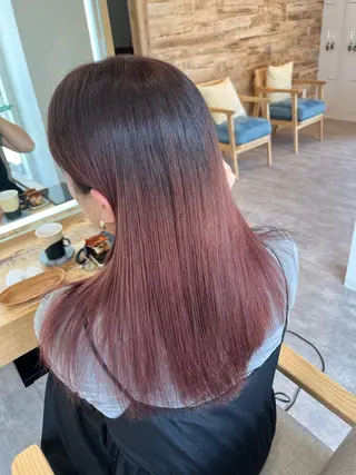 セミロング mio/⭐︎ ブリーチ指名No.1のヘアスタイル