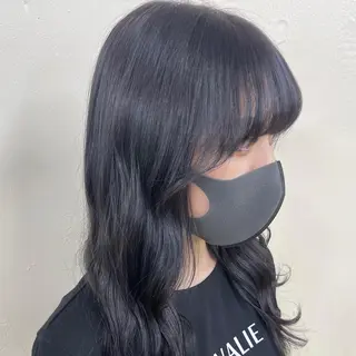 セミロング コテ巻き風パーマ 🦋にこ🦋のヘアスタイル