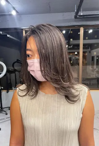 ショート カラー 西村あきや トレンド韓国ヘアのヘアスタイル