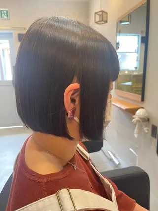 ミディアム nowhere ノーウェアのヘアスタイル