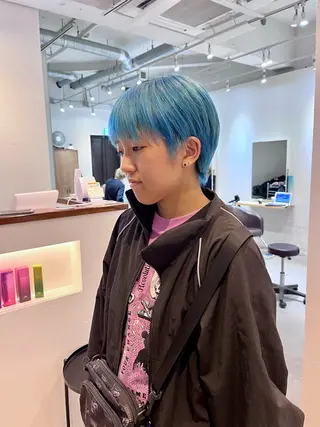 ショート 朝が楽なパーマ 🌱ショート/緒方椋のヘアスタイル