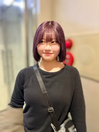 カラー 🥀韓流暖色ヘア 🥀yuzukiのヘアスタイル