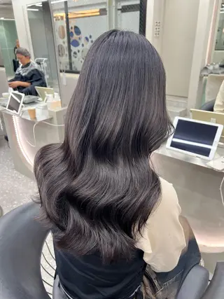 ロング 博多ベージュ 🐻松井傑のヘアスタイル
