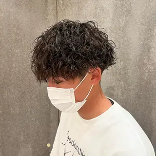 ショート パーマ メンズ 瀧野 翔吾【メンズ特化】のヘアスタイル