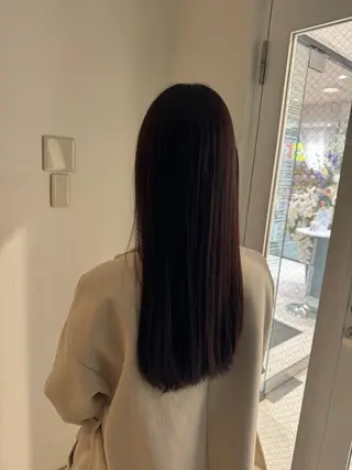 ロング カラー 高級髪質改善/透明感 艶カラー　瀧本侑輝のヘアスタイル