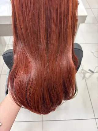ロング ✨️髪質改善✨️ツヤ カラー✨️竹脇美奈のヘアスタイル