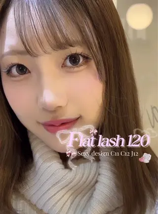 マツエク・マツパ Rinka/束感/L ED/Lカール🎀のマツエク・マツパデザイン