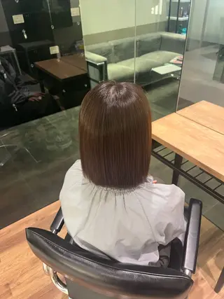 カラー 縮毛矯正/ TSUBAKIのヘアスタイル