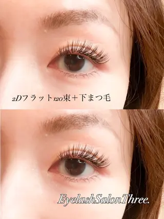 マツエク・マツパ Eyelash Three.のマツエク・マツパデザイン