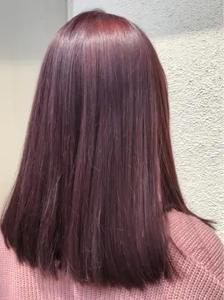 セミロング カラー noll【今池駅前】 池田碧花のヘアスタイル