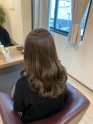 ミディアム カラー 🍑 モモカ🍑のヘアスタイル