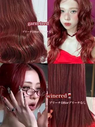 ロング カラー デザインカラー/ハイ トーン/konomiのヘアスタイル