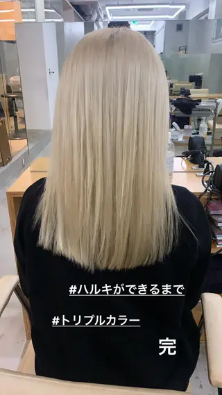 カラー モエ 代々木公園/神山町のヘアスタイル