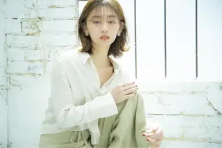 ミディアム マンツーマン施術 山口つよしのヘアスタイル
