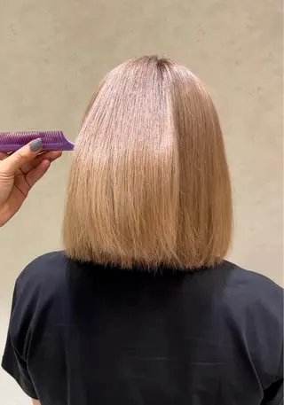ショート レイヤー/インナー カラー🦋ルイのヘアスタイル
