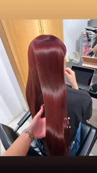ロング 艶髪 mayuka💖のヘアスタイル